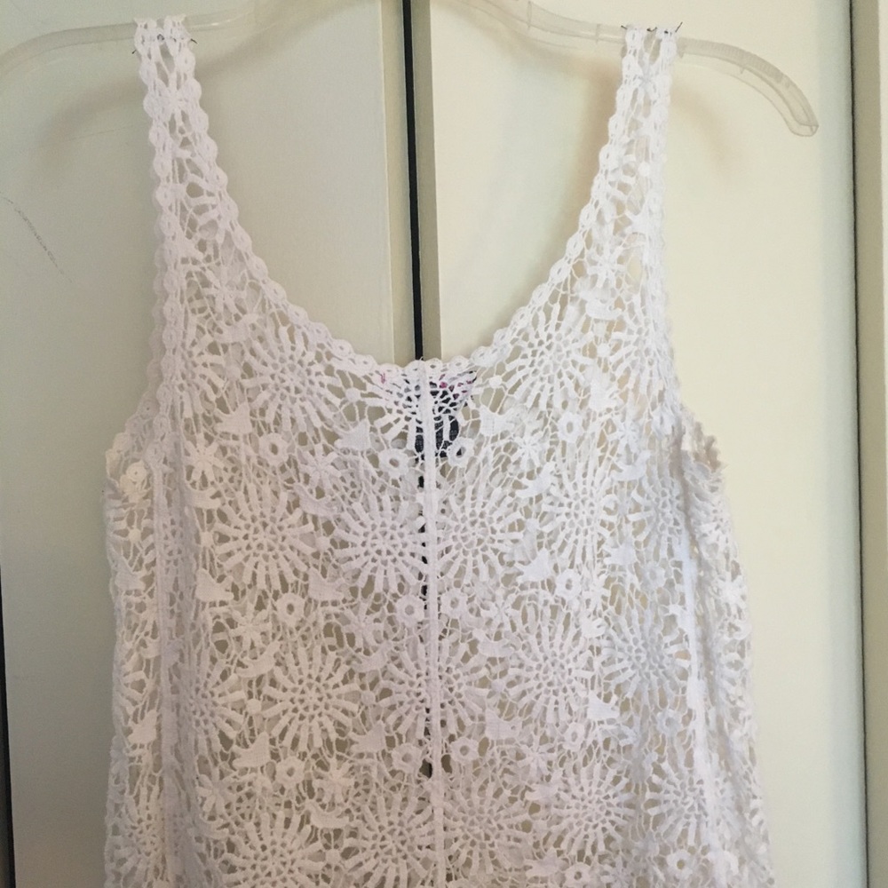 S Lace Crop Top